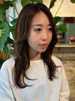 セイス(Seis)&nbsp;オリーブベージュ/レイヤーカット