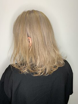 salon de MiLK 札幌大通店【サロン ド ミルク】 外国人風のようなミルクティーベージュ！