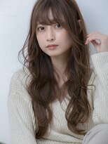 リソラ 池袋(LiSora)&nbsp;ミルクティーブロンド/デジタルパーマ/ダークブルー[池袋]