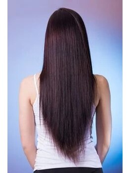 ヘアーメイク タムタム(HAIR MAKE TAMTAM)の写真/髪質に応じて酸性、アルカリ、コスメタイプと薬剤を選択し、年間通して自然なストレートヘアで輝く美髪へ★