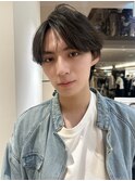 韓国シースルーマッシュラウンドマッシュセンターパートKE-19
