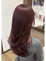 アミリー ひたち野うしく店(Amily)&nbsp;ハイライトバレイヤージュダブルカラーケアブリーチ20代30代