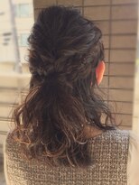 リラ ヘアー(LILA HAIR) 【LILA  HAIR】フェミニン◎ハーフアップ