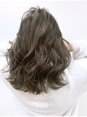 波巻きセミディ×ハイライトカラー【Alisha相模大野】