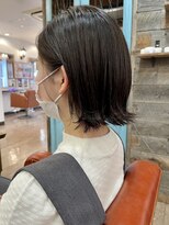 パース(PARS) パツッとボブ切りっぱなし外ハネ【PARS内山祐志】