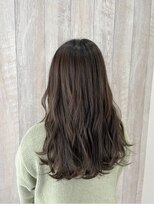 シエル 立川店(CIEL)&nbsp;ブリーチなし！オリーブカラー×ロング【CIEL×maki】