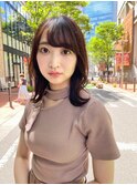 大人可愛い/鎖骨ミディアム/くびれ/小顔/外ハネ 小原拓馬