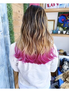 トーク 武庫之荘(TAL'KE) TAL'KE武庫之荘/バレイヤージュ×テールピンク_147