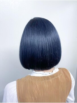 オアシス ガーデン 大船店(Oasis GaRDEN) ワンブリーチで作る！ネイビーブルー