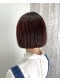 【CIEL×久光】ピンクブラウン×コンパクトボブ