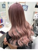 ピンクパープル×ハイライト