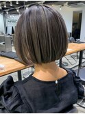 エアタッチボブ_グレージュカラーボブウルフ_ba410441