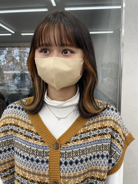 ロンド マーレ 天神大名店(Lond mare) チェリーブラウン/フェミニン/ダークアッシュ/束感/髪質改善