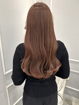 ピンクベージュ×韓国風