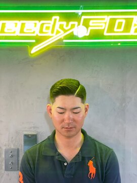 グリーディーフォックス 代々木(Greedy FOX) アップバング/ツーブロックマッシュ/束感/波巻き[シェービング]