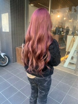 ロウバイレボ 柏(lou by revo) 前髪/イヤリングカラー/イメチェン/ラベンダーカラー