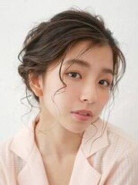 アース 川崎店(HAIR&MAKE EARTH) レディース　ロング　ヘアアレンジ　ヘアセット　ブラウン