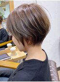 大人可愛い小顔ひし形クビレ丸み/20代/30代/40代/ショート/ボブ