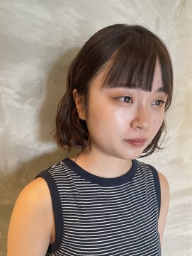 アルボーテルジェ(Art BeAute' ROUGET) ボブのニュアンスパーマ＊10代/20代/30代