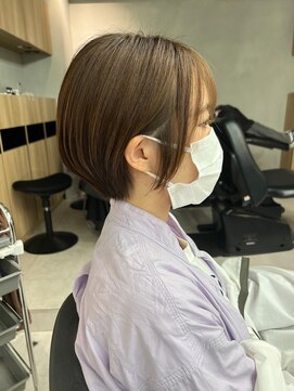 ルネ 北千住(Renee) ミルクティーベージュ_アッシュベージュ_くびれショート