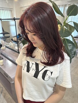 ニィ(2iee.) バーガンディーカラー