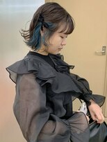 パークレーン アイス イヴェン(park lane ICI yeven)&nbsp;(AKARI◎) グレージュ×ペールブルー