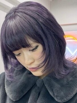 ウィコ 新宿(WICO) ダークラベンダー[新宿駅/切りっぱなしボブ/エアリーロング]
