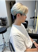 ホワイトエンドカラー/髪質改善トリートメント/ホワイトブロンド