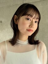 ガーデンヨコハマ(GARDEN YOKOHAMA)&nbsp;セミディミディアムレイヤーおくれ毛シアーカラーワンカール