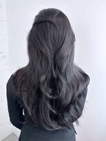 アイティーバイアルバム 松戸店(IT by ALBUM)&nbsp;アッシュブラックレイヤーロンググレージュカラー_ba501441