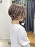 30代40代50代絶壁解消ひし形小顔前下がりショートボブ【NAYU】★