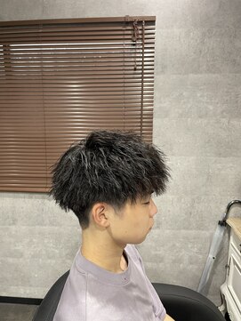 ミオ(Mio) 滋賀/南草津/メンズ美容室/波巻きツイストスパイラルパーマ