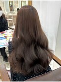 チョコレートブラウン  ブラウンカラー ブリーチなしカラー