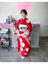 アンゼロ(UNZELO)&nbsp;2025成人式前撮り着付け&ヘアセット