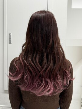 シエスタ バイ アンブルリュクス(siesta by amble luxe) ピンクグラデーション