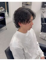 ブライト(BRIGHT)&nbsp;センターパートウルフサーフカール