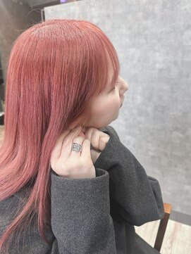 グラック(glac) pink color(ブリーチ有)