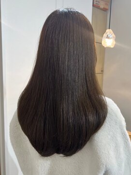 ビビバイベル(BiVi by BHEL) 三重桑名韓国レイヤーカット顔周りレイヤーボブベージュカラー