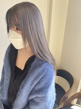 美容室 ルアル 市原市八幡宿店(Luar) ほんのりラベンダーハイトーン!