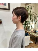 イメチェン 大人ショート