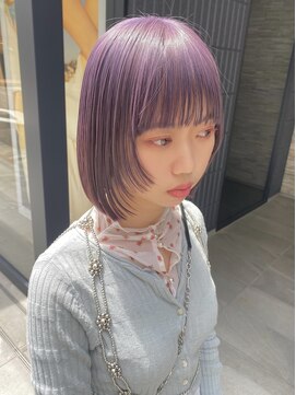 クオン 伊勢崎(QUON.) クリアパープル