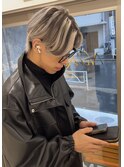アッシュブラックカルマパーマベリーショートダークアッシュ