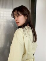 エイチ 天神橋(H)&nbsp;ミニウルフデジタルパーマチェリーブラウンオリーブグレージュ