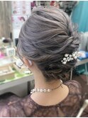ヘアセット/ヘアアレンジ/結婚式お呼ばれヘア