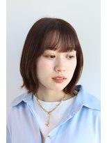 エクリ シセイドウ 麻布十番店(equri×SHISEIDO)&nbsp;【麻布十番】ボブスタイル