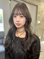 パドバイレイム(pado by LAME)&nbsp;ブリーチ無しWカラー×オリーブベージュ