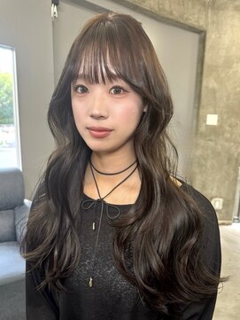 パドバイレイム(pado by LAME) ブリーチ無しWカラー×オリーブベージュ