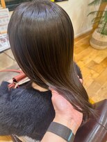 テラスヘア 三条(TERRACEhair) 冬におすすめのオリーブカラー