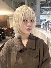 ノラ ギンザ(NORA GINZA) 【池崎】冬に映える!ハイトーンブロンド×ナチュラルレイヤー