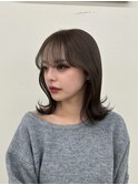 心斎橋/着物ヘア/大人ガーリー/ダークアッシュ/似合わせカット